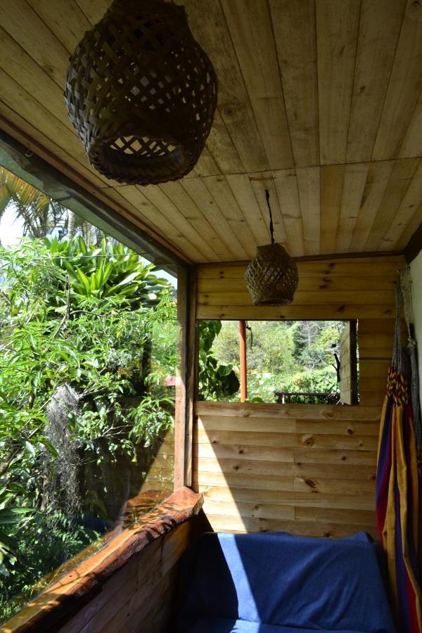 Habitacion Las Bromelias, Pijao, Finca Flora Del Rio Eksteriør bilde